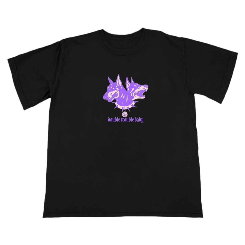 DOUBLE TROUBLE TEE